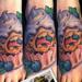 Tattoos - Blueberry Cupcake monster tattoo - 65718